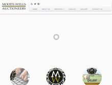 Tablet Screenshot of moody-wells.com
